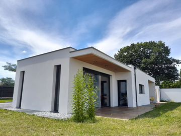 Construction d'une maison moderne à Cadaujac