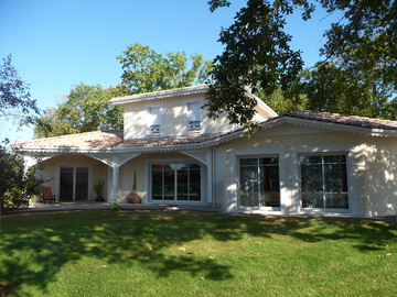 Construction d'une maison style louisiane à Audenge