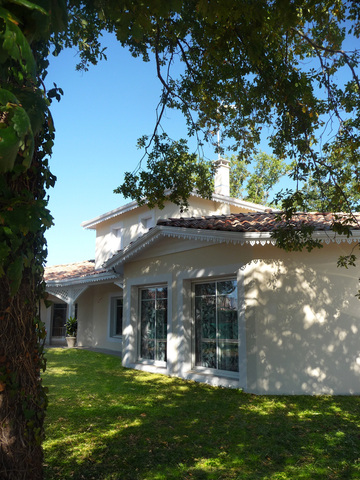 Construction d'une maison style louisiane à Audenge